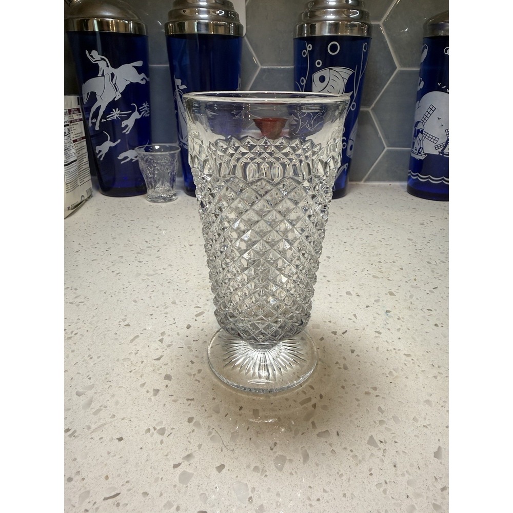 Westmoreland English Hobnail Crystal Clear 5 3/4" Water Tumbler Depression Glass